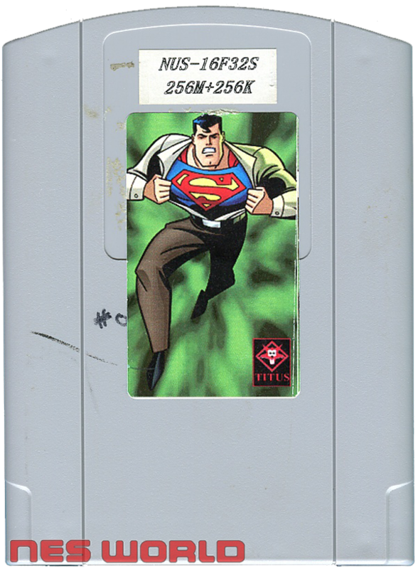 Superman 64 Prototype Cartridge