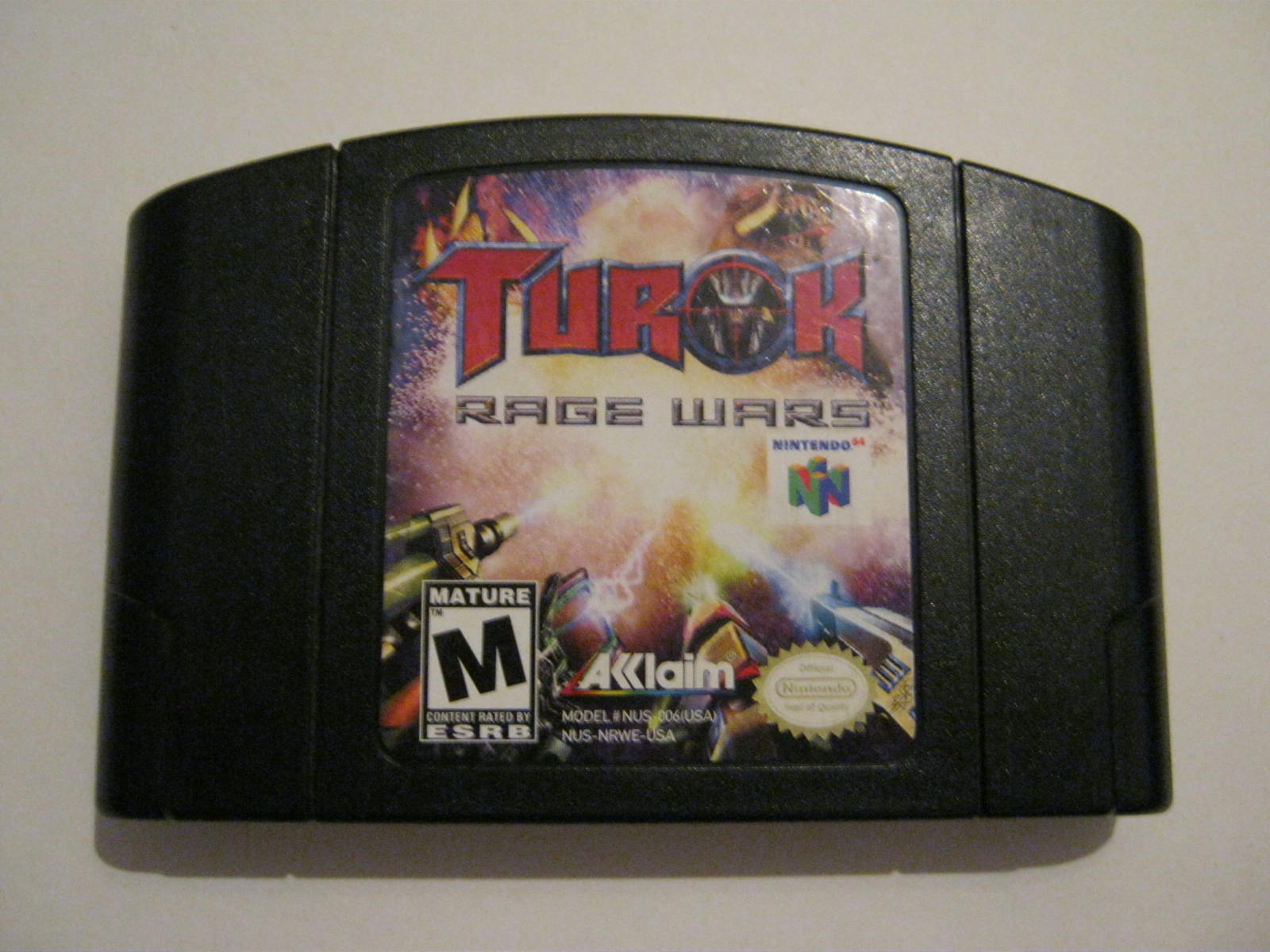 Turok rage wars shop n64